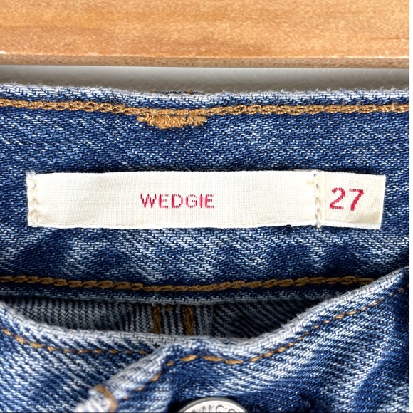 Levi’s Wedgie Jeans Size 27 - Picture 4 of 7